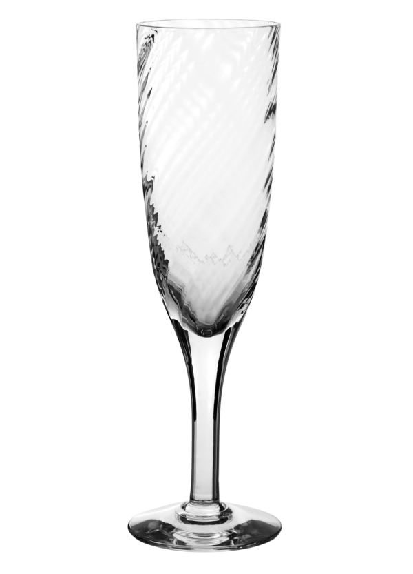 Skruf champagneglas